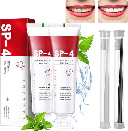 Sp-4 probiotic whitening toothpaste, Teeth Whitener Toothpaste, Natural Tooth Whitener