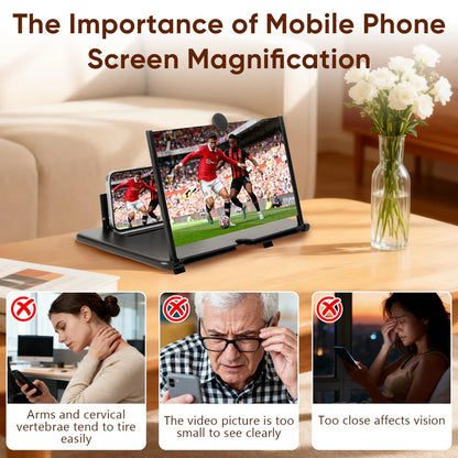 Mobile Phone Video Screen Magnifier